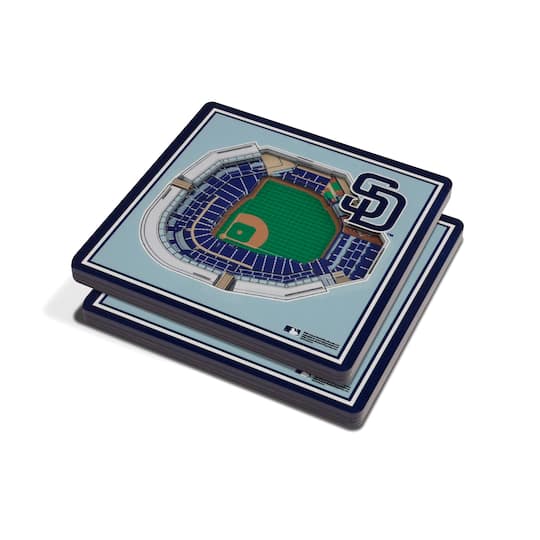 MLB 3D StadiumView Coasters By Youthefan in San Diego Padres | 4" x 4" | Michaels®
